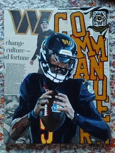 Pop 1 Sports Jayden Daniels Original Art Piece Collage and Figure Painting 1/1 - Picture 1 of 2