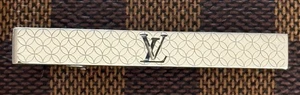 Louis Vuitton Tie Clasp Tie Clip Tie Bar Silver Plate Pans Champs Elysees - Picture 1 of 3