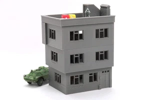 Modern Middle East Urban Building Met _ 04 - 3D Printed Miniature Wargaming - Picture 1 of 9