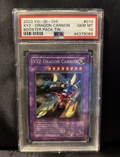 Yu-Gi-Oh! XYZ-Dragon Cannon BPT-010 PSA 10 card
