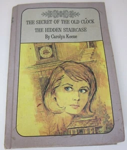 1959 Secret of the Old Clock & The Hidden Staircase Book Nancy Drew Mysteries - Picture 1 of 11