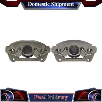 2X Pinza de freno de disco delantera izquierda derecha centrada para Volvo S60 2001-2009 Foto 1 de 4