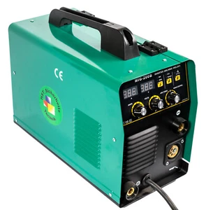 HST Schweißgerät MIG MAG MMA Alu Edelstahl Stahl Eisen Fülldraht 2/4 Takt 200Amp - Bild 1 von 12