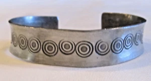 Vintage Zinn Armband - Bild 1 von 3