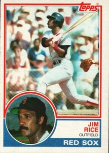 Topps Baseball #30 1983 - Jim Rice - Medias Rojas de Boston 83-1335 - Imagen 1 de 2
