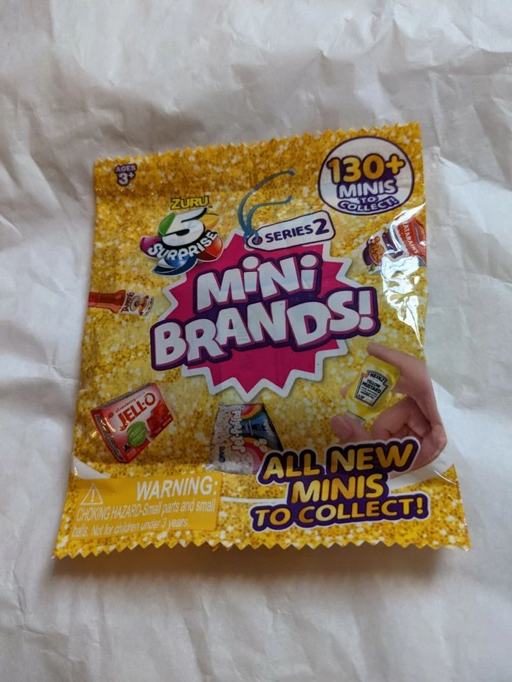 ZURU 5 Surprise Mini Brands Series 2 Factory Mystery Bags
