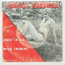 Vinyle Pascale Concorde 45 tours 7 " Mille Paths - coulé La Vie -cm Records 3112 Rare