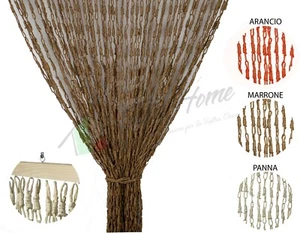 Tenda antimosche tenda porta finestra anti insetti in fibra naturale Mod.SOFY - Imagen 1 de 8