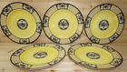 Wedgwood Nanette Yellow (5) Dinner Plates, 10 3/8"  Lot A  (G71)