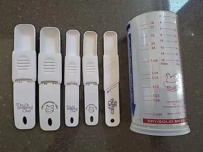 Pampered Chef Measure All 2 Cup #2225 for dry Or liquid 2 X Tablespoon 3 X Teasp - Image 1 of 4
