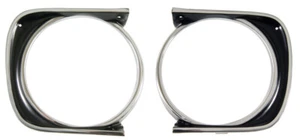 Headlamp Bezels Pair 67 Camaro (Standard) - Bild 1 von 2