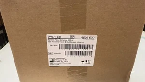 Frasco giratorio de vidrio reutilizable PYREX 500 ml con brazos laterales en ángulo tapa de 10 mm 4500-500 - Imagen 1 de 1