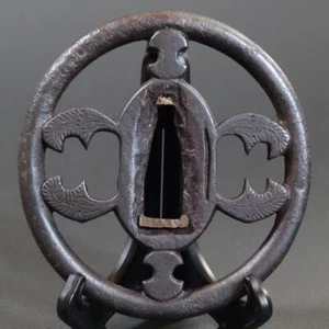 Antique Tsuba Sward Guard Edo period Certificate of Authenticity included - Picture 1 of 15