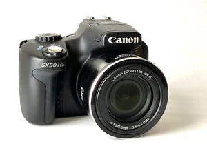 Canon PowerShot SX50 HS Compact Digital Camera & 3batteries & Charger & Strap JP - Picture 1 of 17