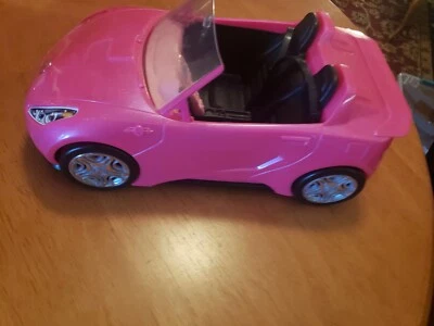 Barbie 2016 Mattel Glam Pink Brillo Convertible Coche con Cinturones de Seguridad DVX59 Foto 1 de 4