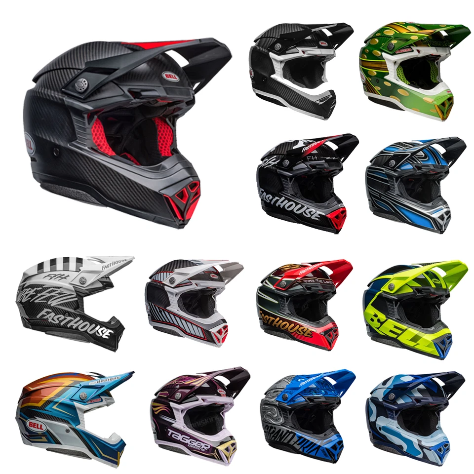 Bell Moto-10 Spherical Off-Road Motocross Helmet DOT Approved - Image 1 of 1