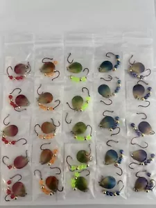 25 arneses giratorios Walleye Crawler tamaño 3 hojas Colorado 2 ganchos - Imagen 1 de 1