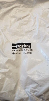 NEW OLD STOCK! PARKER STRAIGHT CONNECTION SENSOR CABLE KSG50-KC3104 (B1-5D) - Image 1 of 4