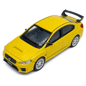 1:43 2020 Subaru WRX STI Modellauto Diecast Spielzeug fur Kinder Sammlung Gelb - Picture 1 of 8