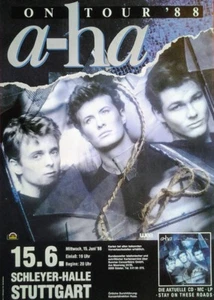 A-ha: Stay on these Roads (1988) | Konzertposter Tourplakat A1 - Bild 1 von 1