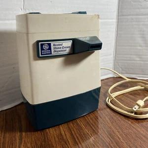 Ancien distributeur de crème à raser chauffante GE General Electric non testé - Photo 1/9