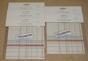 (5er Set) Hearth & Hand Einweg Papierkorb Einlagen 12er-Pack - 12x12 in Tartan - Bild 1 von 4