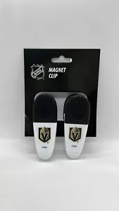 VEGAS GOLDEN KNIGHTS Magnet Clips Magnetic Chip Clip Set of 2 NHL NWOT - Picture 1 of 3