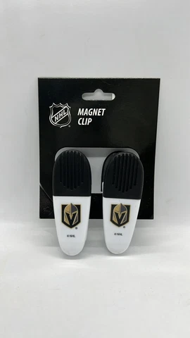 VEGAS GOLDEN KNIGHTS Magnet Clips Magnetic Chip Clip Set of 2 NHL NWOT Cover