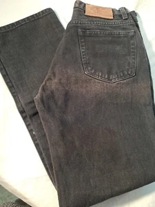 Vintage Calvin Klein Juniors Size 7 Black Button Fly Bootcut EUC - Picture 1 of 10