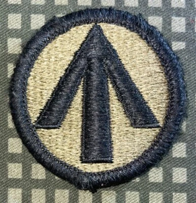 US Army OCP Military Surface Deployment Patch with Hook Used B309 - Image 1 of 2
