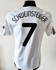 Germany 2008 - 2009 Home football Adidas shirt #7 SCHWEINSTEIGER size Small - Picture 1 of 9