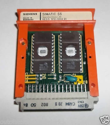 Siemens Simatic 6ES5910-0AA31 6ES5 910-0AA 31 Memory Module 2K - Image 1 of 3