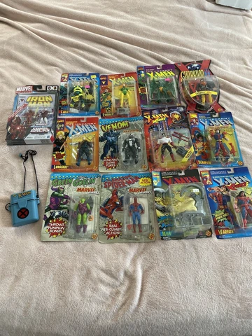 Toy biz X-Men Lot IN PACKAGES X-Force 1991 1992 1993 1994 Cover