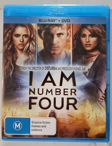 I Am Number Four BluRay + DVD. Regions A B & C + DVD Region 4 - Picture 1 of 4