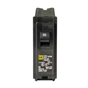 Homeline 30 Amp Single-pole Circuit Breaker(hom130cp) | Breaker Square D Pole - Picture 1 of 2