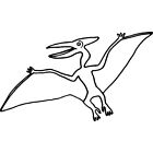 Stempel "Pterodaktylus dinozaur" (niezmontowany) (RS018213)