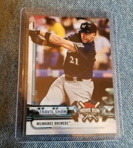 2018 Topps Home Run Challenge #HRC-TS Travis Shaw Unredeemed Unscratched Brewers - Picture 1 of 2