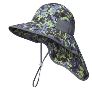 Kids Hats Toddlers Sun Hat UPF50+Bucket Cap Outdoor Beach Play Sun UV Protect... - Picture 1 of 7