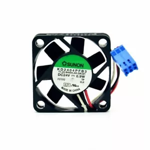 KD2404PFB3 24V 0.9W 4CM 4010 3-wire alarm signal frequency converter fan - Picture 1 of 3