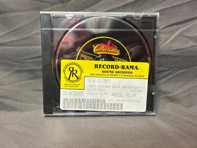 Gene Pitney Half Heaven Heartache/ True Love CD SEALED Collectables 45s Rock Pop Foto 1 de 2