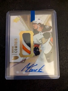 2021-22 SPx - Auto Patch #44 Maxime Comtois /49 (AU, MEM) - Picture 1 of 2