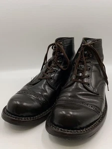 Botas WHITE’S BOOTS Botas 2332 Cuero Negro Botas con Cordones Talla 9.5E - Imagen 1 de 9