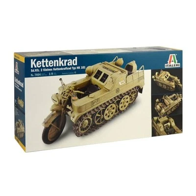 Modello Moto Kettenkrad Sd.Kfz. 2 |italeri|7404| 1:9 Modello Carro Promo - Immagine 1 di 4