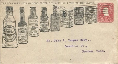 New York NY Advertising Cover E.R. Durkee & Co. Spices & Extracts 1904 - Image 1 of 2