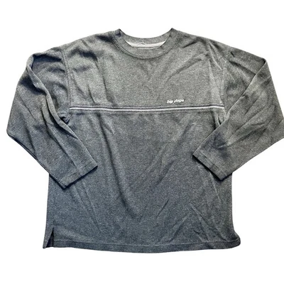 Vintage Big Dogs Sweatshirt Mens Large Gray Logo 90s Y2K Crewneck Sweater - Image 1 of 4