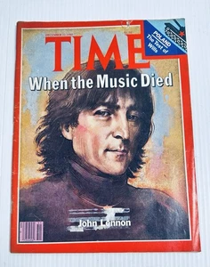 Time Magazine - John Lennon: When The Music Died December 22, 1980 - Picture 1 of 11