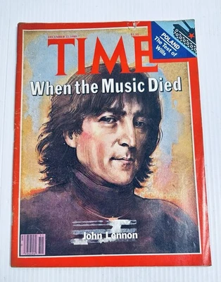 Time Magazine - John Lennon: When The Music Died December 22, 1980 - Image 1 of 4