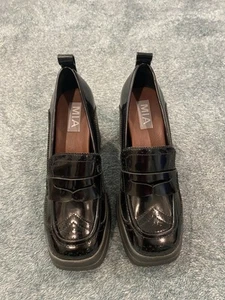 MIA Black platform Chunky heels size 8 - Picture 1 of 7