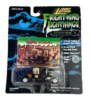 Johnny Lightning Frightening Lightnings-Munsters Koach. Эпизод 2 винтажный новый - Изображение 1 из 2