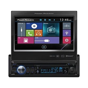 Power Acoustic PD724B - Unidad de fuente de 1 din con Bluetooth y LCD motorizado de 7 pulgadas - Imagen 1 de 1